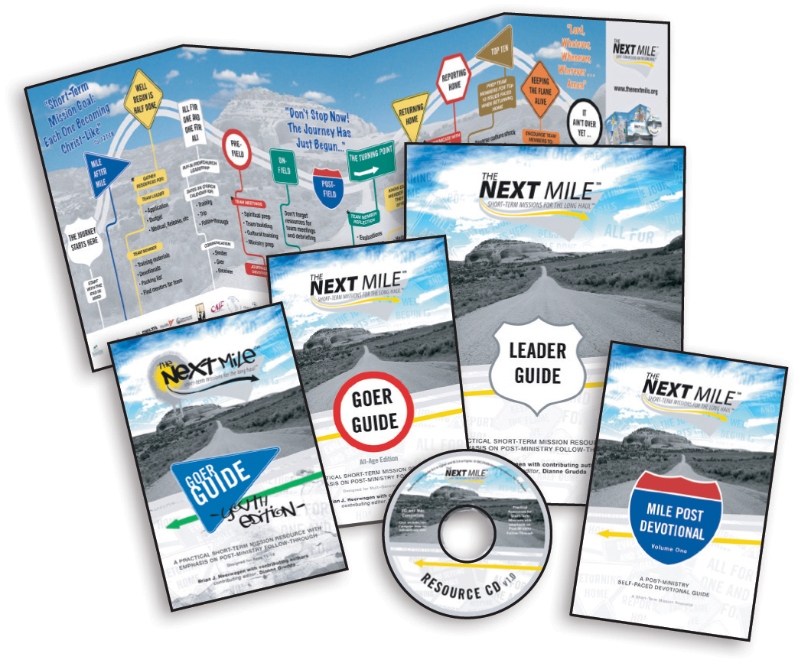 Product Description: Designed for Short-Term Mission Team leaders. This comprehensive tool enables Team Leaders to plan and conduct Short-Term Mission trips for long-term impact. Each chapter provides fresh Biblical insight for pre-field, on-field, and post-field follow-through for your team. Twenty-one contributors who are recognized mission leaders have provided insights and articles filled with practical insight and "best practices" that will equip your team for success.</br> The Next Mile Leader Guide