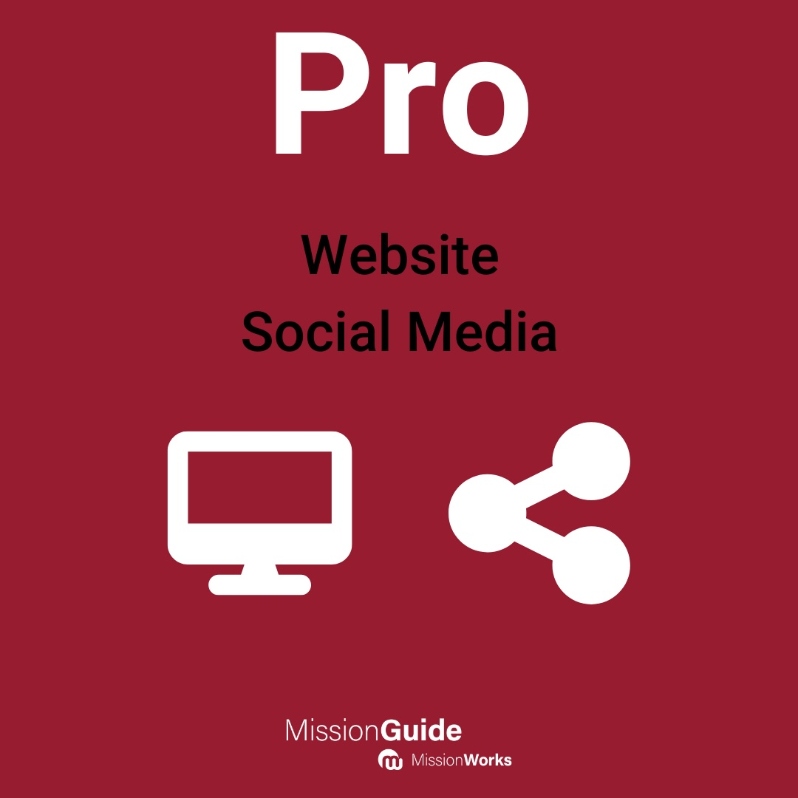 Product Description: Pro Quarterly Advertising Package</br></br>• Sidebar interior page (articles/resource pages) ad for 3 months (1080x1080 px)</br></br>•Banner ad displayed on search results page (13th listing) (600x200 px)</br></br>• Square ad on Facebook, Instagram and X – one post</br></br>*Based on availability.</br></br>Contact marketing@missionguide.global for more information</br> Pro Package - MissionGuide Advertising